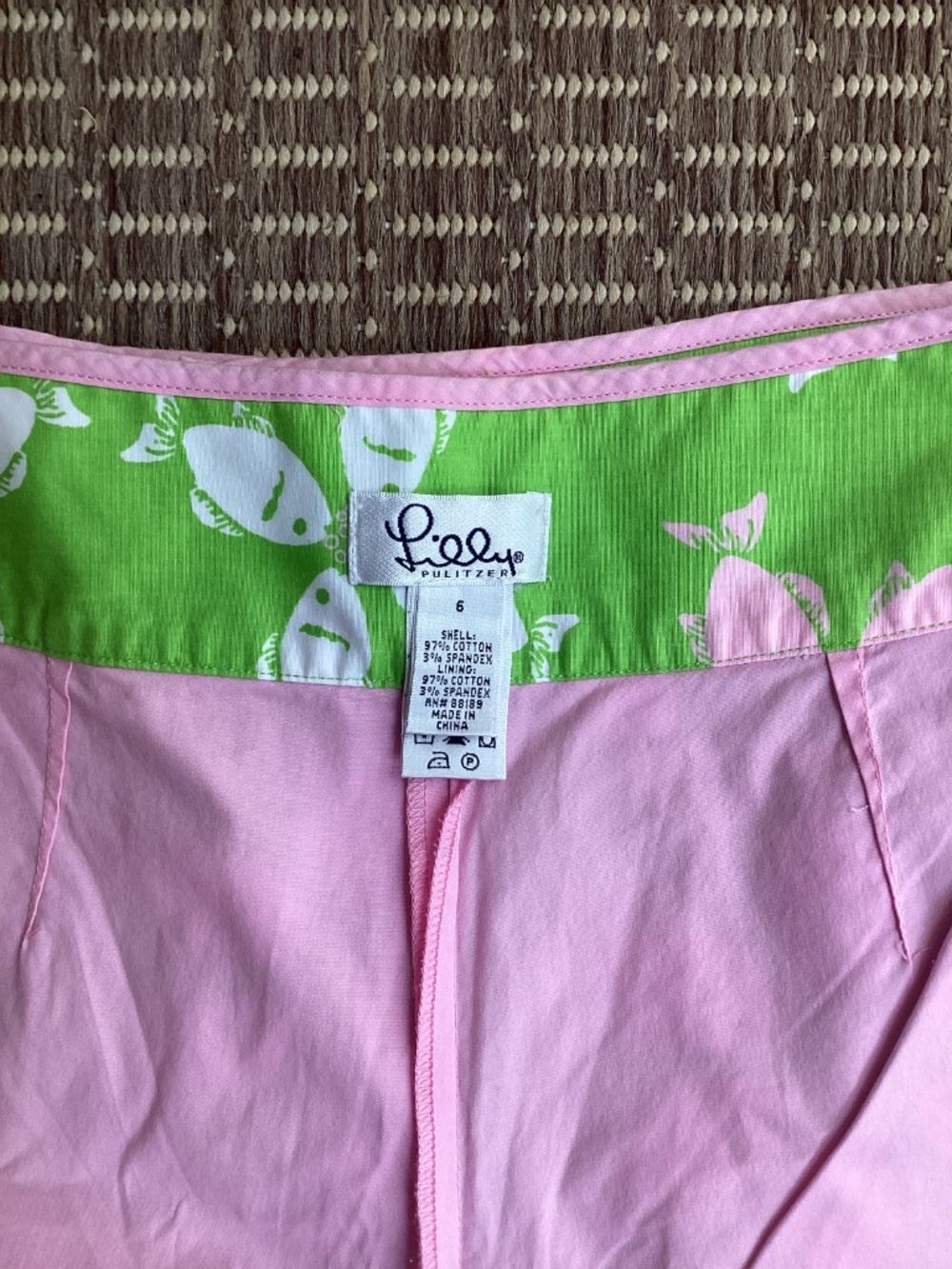 Lilly Pulitzer Hadley Mini Skirt/skort Riding the Waves Fish print - Picture 4 of 4